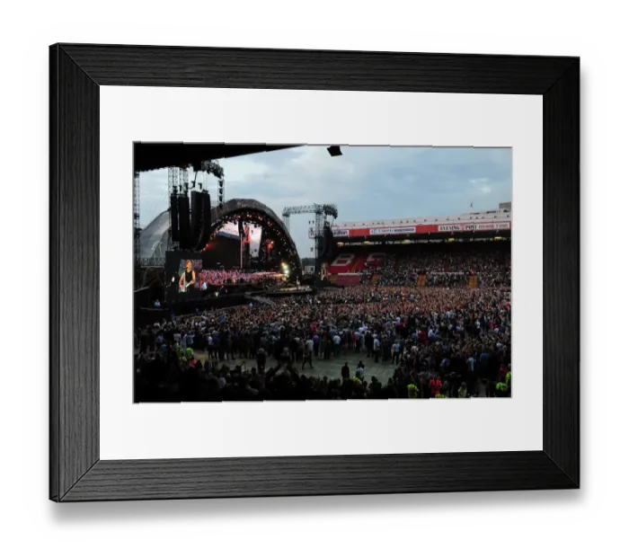 Framed Print : Bon Jovi Ashton Gate 061