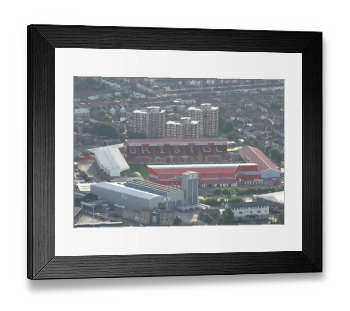 Framed Print : Ashton Gate: The Home of Bristol City Football Club Framed Print : Ashton Gate: The Home of Bristol City Football Club