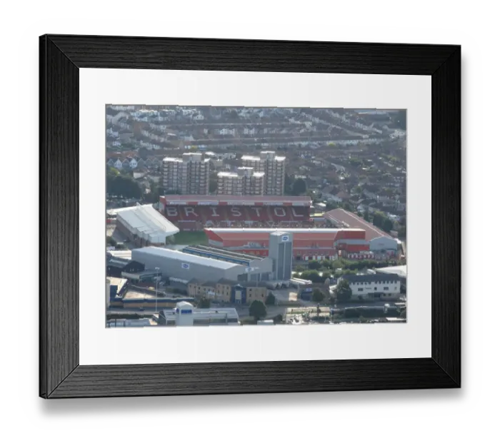 Framed Print : Ashton Gate: The Home of Bristol City Football Club Framed Print : Ashton Gate: The Home of Bristol City Football Club