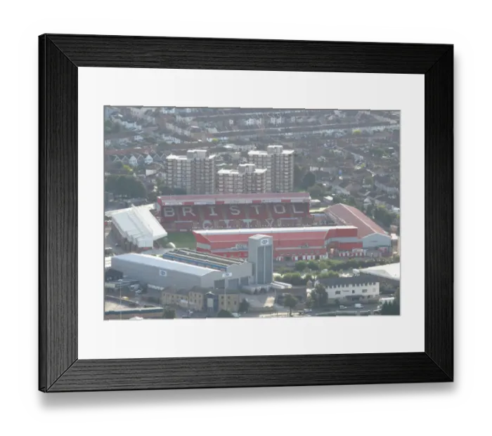 Framed Print : Ashton Gate: Home of Bristol City Football Club