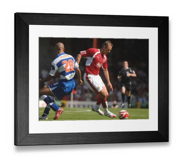 Framed Print : Lee Trundle vs QPR: A Moment from the Bristol City vs QPR Football Match