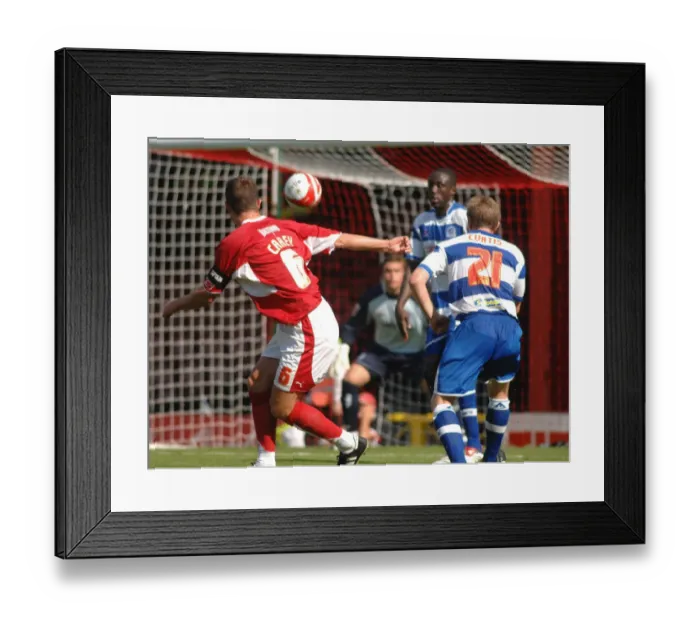 Framed Print : Louis Carey in Action: Bristol City vs. QPR Framed Print : Louis Carey in Action: Bristol City vs. QPR