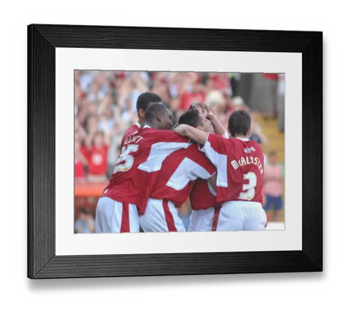 Framed Print : Group Celebration-QPR Framed Print : Group Celebration-QPR
