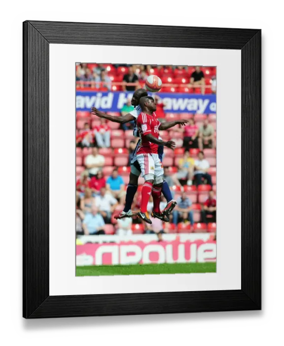 Framed Print : Battling for Supremacy: Jamal Campbell-Ryce vs. Youssouf Mulumbu in the Championship Clash between Bristol City and West Brom (30 / 07 / 2011) Framed Print : Battling for Supremacy: Jamal Campbell-Ryce vs. Youssouf Mulumbu in the Championship Clash between Bristol City and West Brom (30 / 07 / 2011)
