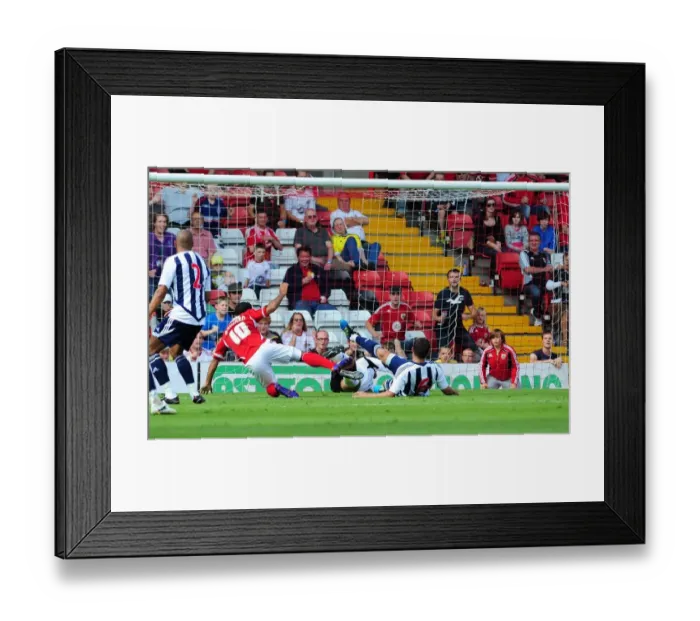 Framed Print : Thwarted Goal: Nicky Maynard vs. Ben Foster - Bristol City vs. West Brom, 2011 Framed Print : Thwarted Goal: Nicky Maynard vs. Ben Foster - Bristol City vs. West Brom, 2011