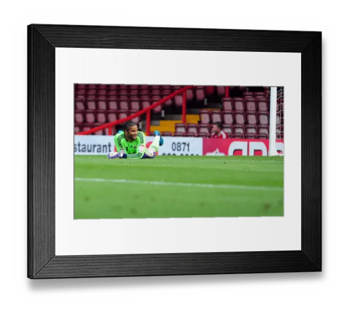 Framed Print : Championship Showdown: David James in Action - Bristol City vs. West Brom, July 30, 2011 (Bristol City's Goalkeeper in Focus) Framed Print : Championship Showdown: David James in Action - Bristol City vs. West Brom, July 30, 2011 (Bristol City's Goalkeeper in Focus)