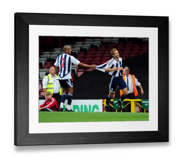 Framed Print : Craig Dawson's Solo Strike: Bristol City vs. West Brom, Championship 2011 Framed Print : Craig Dawson's Solo Strike: Bristol City vs. West Brom, Championship 2011