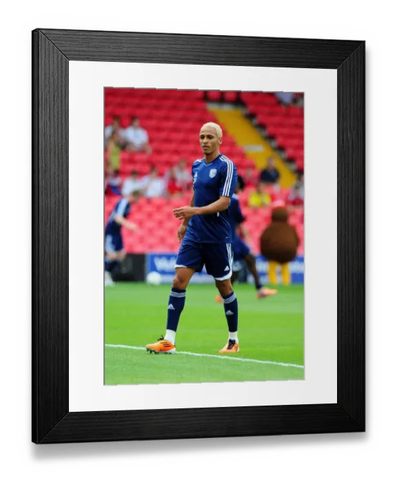 Framed Print : Bristol City vs. West Brom: A Football Showdown - Season 11-12