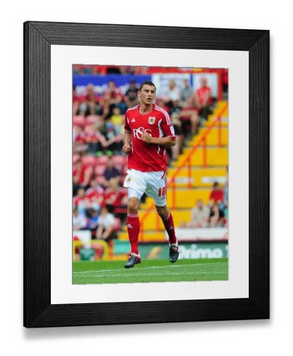 Framed Print : Bristol City vs. West Brom: A Football Showdown - Season 11-12