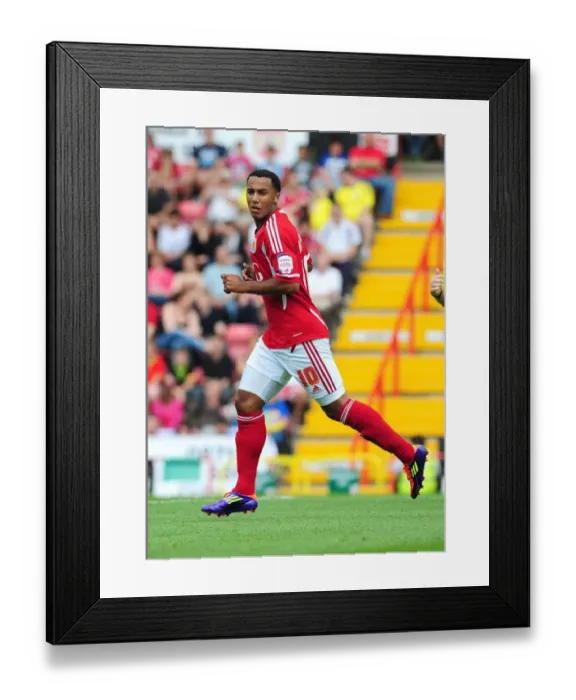 Framed Print : Bristol City vs. West Brom: A Football Showdown - Season 11-12