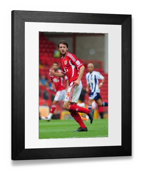 Framed Print : Bristol City vs. West Brom: A Football Showdown - Season 11-12