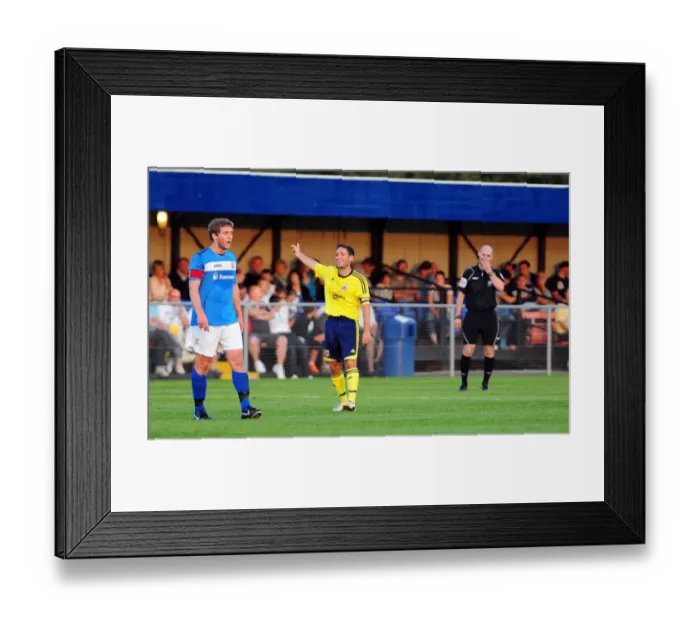 Framed Print : WSM vs. Bristol City: A Football Showdown - Season 11-12 Framed Print : WSM vs. Bristol City: A Football Showdown - Season 11-12