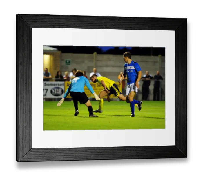 Framed Print : Bristol Rivalry: A Clash of Football Fortunes - Season 11-12: WSM vs. Bristol City