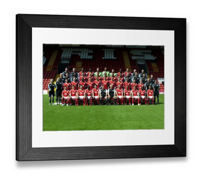 Framed Print : Team Photo Season 11-12