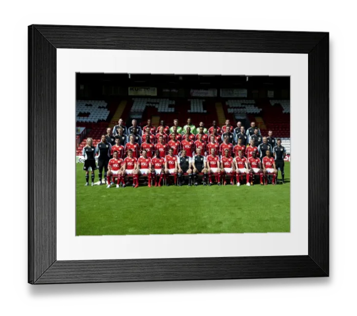 Framed Print : Bristol City First Team: 2011-2012 - Team Photo