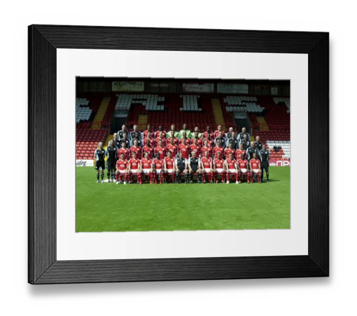 Framed Print : Bristol City First Team: 2011-2012 Season - Team Photo