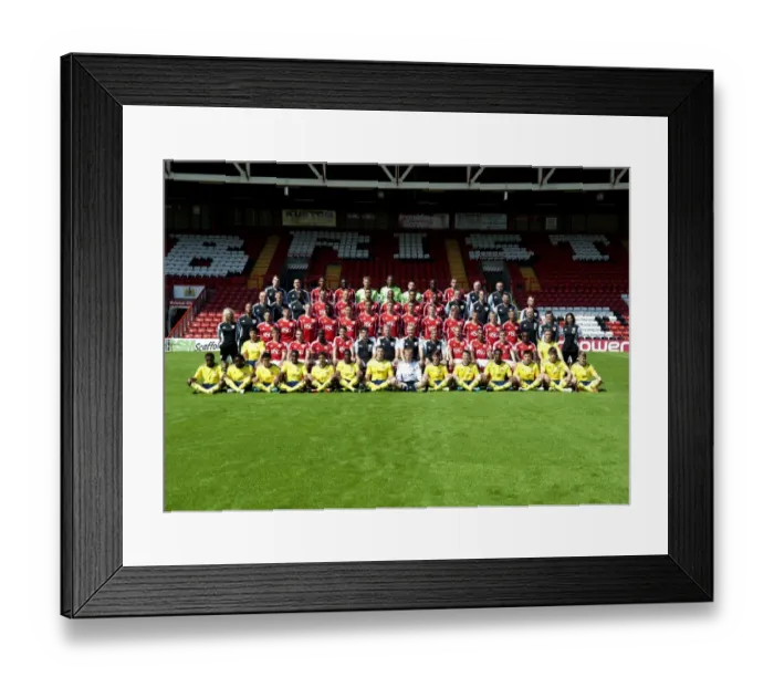 Framed Print : Bristol City First Team: 2011-2012 - Unified Team Photo