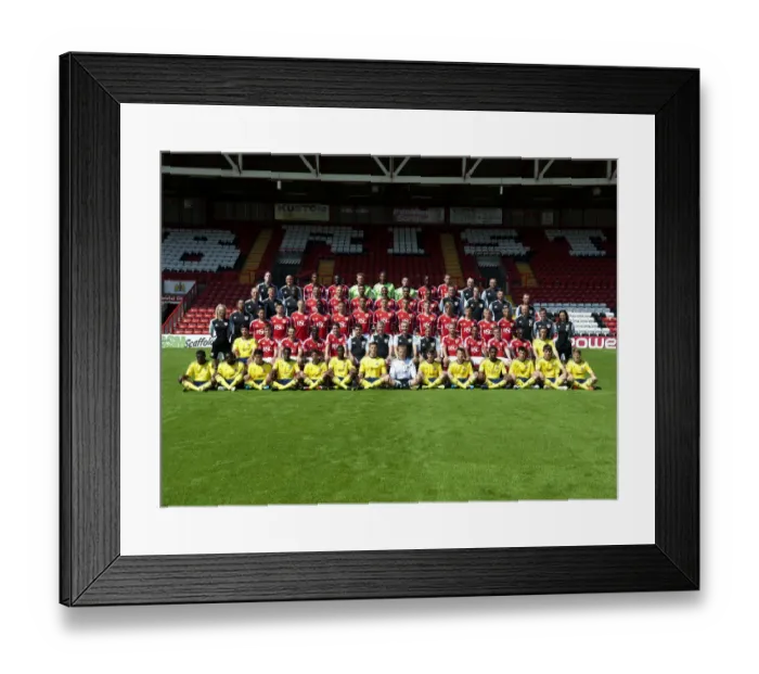 Framed Print : United in Blue: 2011-2012 - Bristol City First Team Season Photo