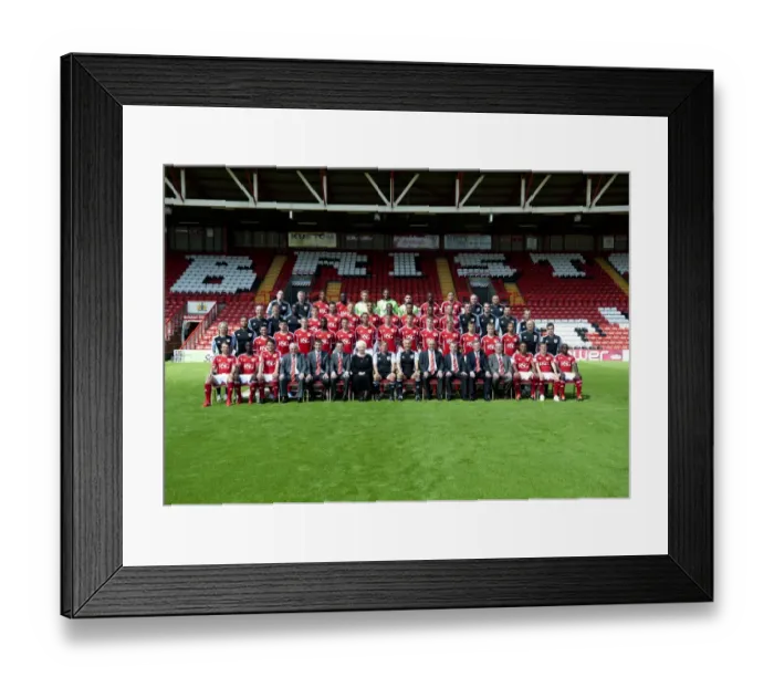 Framed Print : United in Blue: 2011-2012 - Bristol City First Team Season Photo