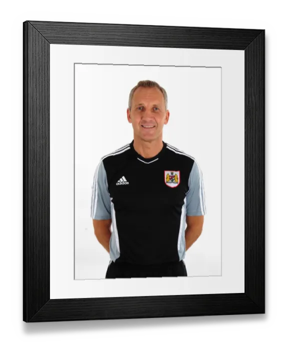 Framed Print : Bristol City FC: Keith Mil Jenkins - Focused Leadership, Season 11-12 Framed Print : Bristol City FC: Keith Mil Jenkins - Focused Leadership, Season 11-12