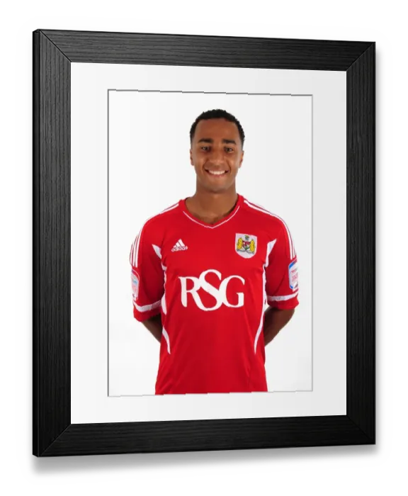 Framed Print : Bristol Citys Nicky Maynard Framed Print : Bristol Citys Nicky Maynard