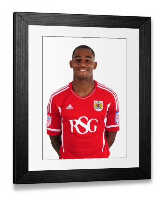Framed Print : Bristol Citys Marvin Elliott Framed Print : Bristol Citys Marvin Elliott