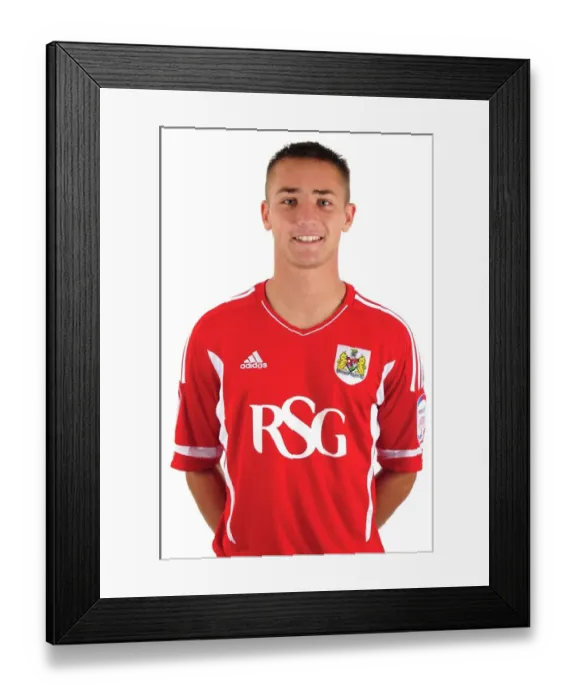 Framed Print : Bristol Citys Danny Ball Framed Print : Bristol Citys Danny Ball