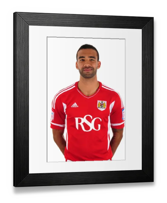 Framed Print : Bristol Citys Liam Fontaine Framed Print : Bristol Citys Liam Fontaine