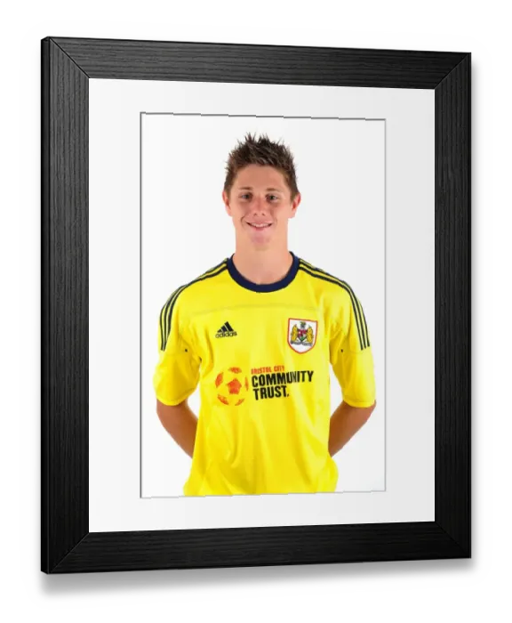 Framed Print : Bristol City First Team: Season 11-12 - Head Shots