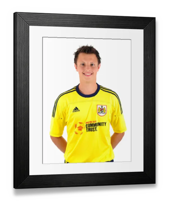 Framed Print : Bristol City First Team: Season 11-12 - Head Shots