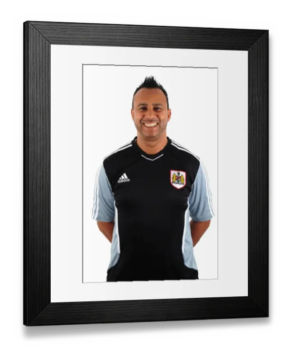 Framed Print : Bristol City FC: Christian Ribeiro and Alan Hughes during Pre-Season Training - Strength and Conditioning Session at Ashton Gate Stadium