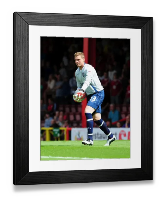 Framed Print : David Stockdale Saves for Ipswich Town in Championship Clash vs. Bristol City (06 / 08 / 2011) Framed Print : David Stockdale Saves for Ipswich Town in Championship Clash vs. Bristol City (06 / 08 / 2011)