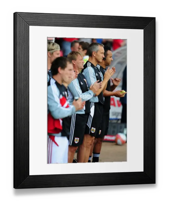 Framed Print : Bristol City Football Club: Unified in Remembrance - Minutes Applause during Championship Match vs. Ipswich Town (06 / 08 / 2011) Framed Print : Bristol City Football Club: Unified in Remembrance - Minutes Applause during Championship Match vs. Ipswich Town (06 / 08 / 2011)