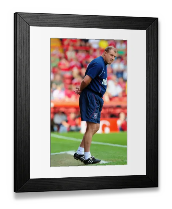 Framed Print : Paul Jewell Leads Ipswich Town at Ashton Gate: Bristol City vs Ipswich Town Championship Clash (06 / 08 / 2011) Framed Print : Paul Jewell Leads Ipswich Town at Ashton Gate: Bristol City vs Ipswich Town Championship Clash (06 / 08 / 2011)