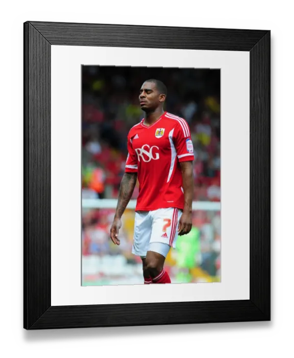 Framed Print : Marvin Elliott in Action: Bristol City vs Ipswich Town at Ashton Gate Stadium (Championship Football Match, 2011) Framed Print : Marvin Elliott in Action: Bristol City vs Ipswich Town at Ashton Gate Stadium (Championship Football Match, 2011)