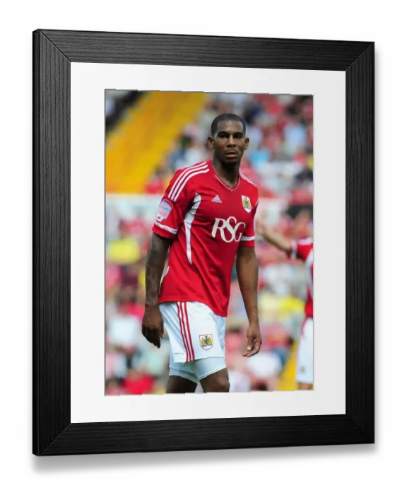 Framed Print : Marvin Elliott of Bristol City in Action against Ipswich Town, Championship Match, Ashton Gate Stadium (06 / 08 / 2011) Framed Print : Marvin Elliott of Bristol City in Action against Ipswich Town, Championship Match, Ashton Gate Stadium (06 / 08 / 2011)