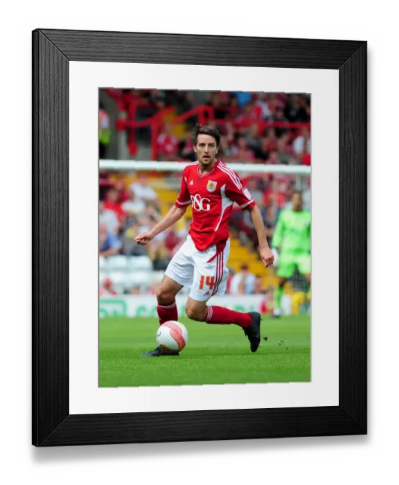 Framed Print : Cole Skuse at Ashton Gate: Bristol City vs Ipswich Town Championship Clash (2011) Framed Print : Cole Skuse at Ashton Gate: Bristol City vs Ipswich Town Championship Clash (2011)