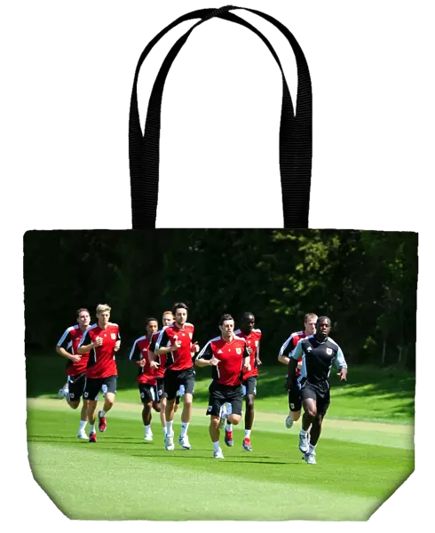 Bristol City players return for their first day of training