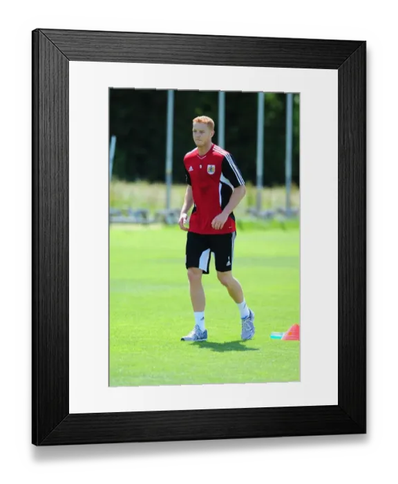 Framed Print : Bristol Citys Ryan Taylor Framed Print : Bristol Citys Ryan Taylor