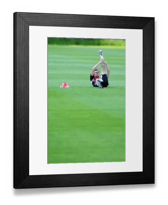 Framed Print : Jamie McAllister in Focus: Pre-Season Training with Bristol City FC Framed Print : Jamie McAllister in Focus: Pre-Season Training with Bristol City FC