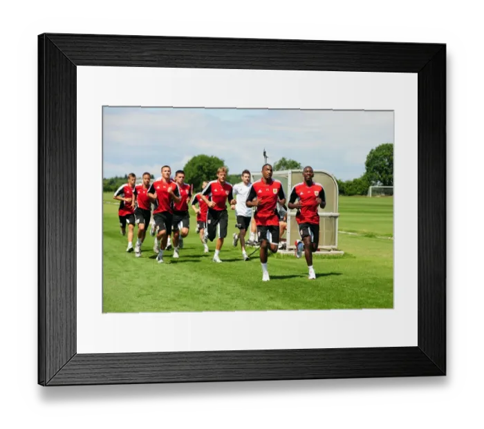 Framed Print : Bristol City FC: Starting Fresh - First Day of Pre-Season Training Framed Print : Bristol City FC: Starting Fresh - First Day of Pre-Season Training