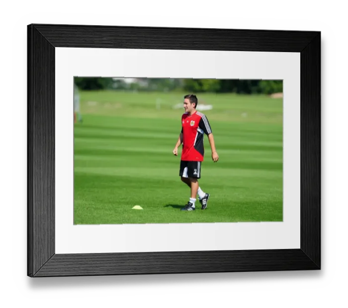 Framed Print : Bristol Citys Lee Johnson