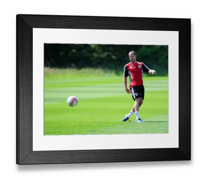 Framed Print : Bristol City Football Club: Louis Carey Leads Pre-Season Training Framed Print : Bristol City Football Club: Louis Carey Leads Pre-Season Training