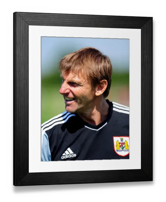 Framed Print : Bristol City First Team: Pre-Season Training 2011-12 - Gearing Up for the New Season Framed Print : Bristol City First Team: Pre-Season Training 2011-12 - Gearing Up for the New Season