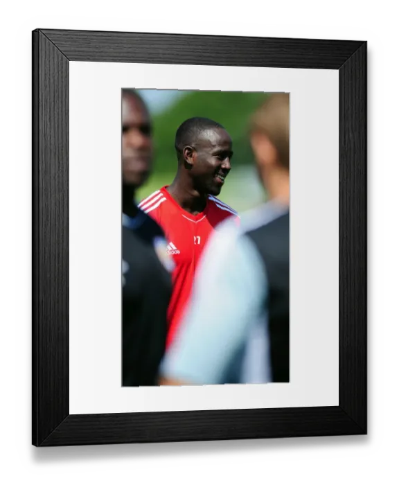 Framed Print : Albert Adomah's Unyying Pre-Season Determination: Intense Training with Bristol City FC Framed Print : Albert Adomah's Unyying Pre-Season Determination: Intense Training with Bristol City FC