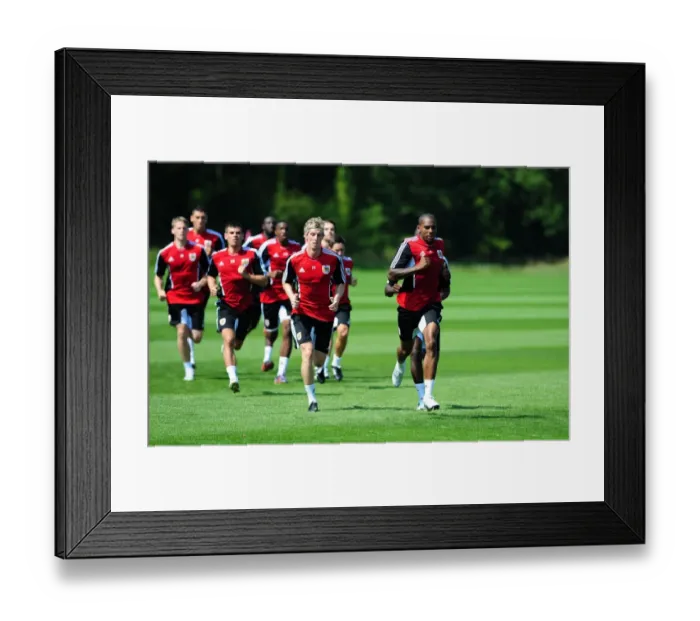 Framed Print : Bristol City First Team: Pre-season Training 2011-12 - Gearing Up for the New Season Framed Print : Bristol City First Team: Pre-season Training 2011-12 - Gearing Up for the New Season