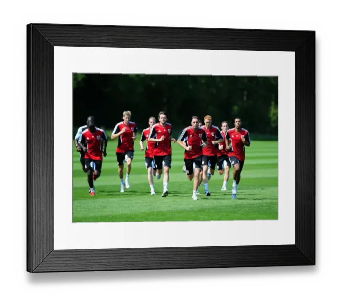 Framed Print : Bristol City First Team: Pre-Season Training - Gearing Up for Season 11-12 Framed Print : Bristol City First Team: Pre-Season Training - Gearing Up for Season 11-12