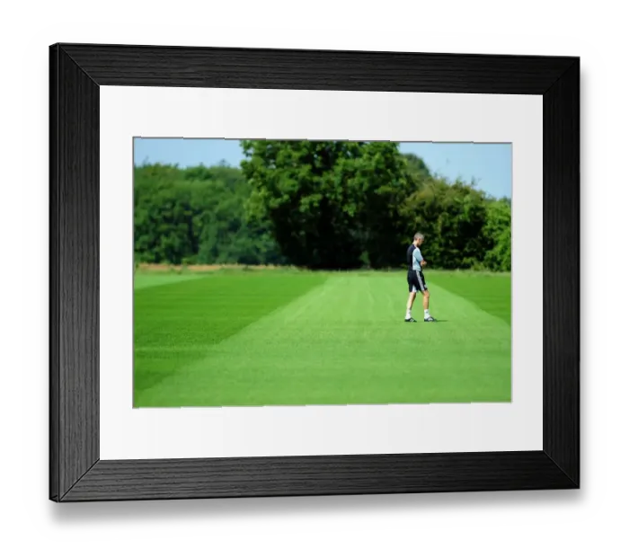 Framed Print : Keith Miljen at Pre-Season Training: Bristol City Manager Sets Team's Game Plan