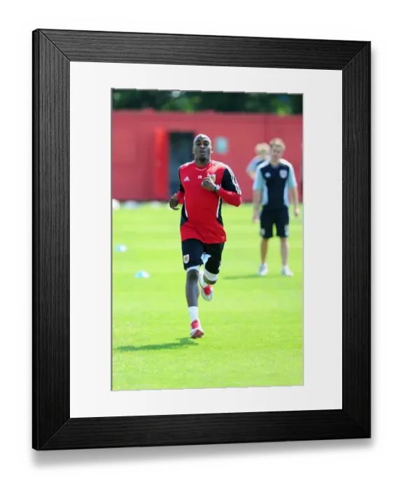 Framed Print : Bristol Citys Jamal Campbell-Ryce Framed Print : Bristol Citys Jamal Campbell-Ryce