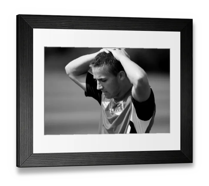 Framed Print : Bristol City's Danny Ball: A Focused Player in Pre-season Training Framed Print : Bristol City's Danny Ball: A Focused Player in Pre-season Training